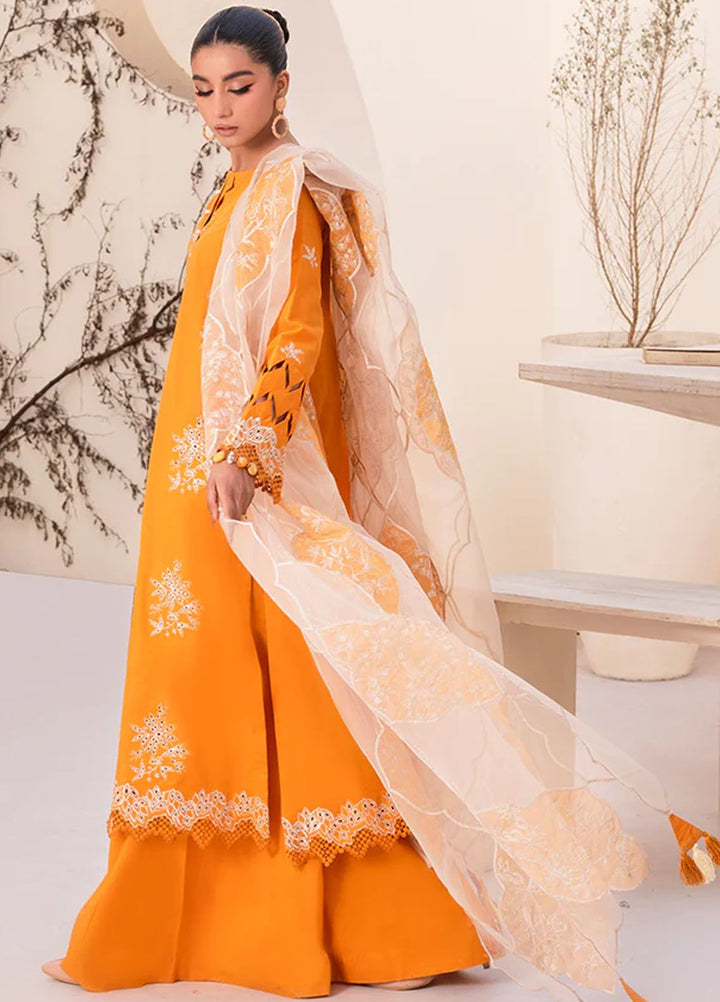 Arzu by Humdum Embroidered Lawn Suits Unstitched 3 Piece HD24AZ AL02 - Summer Collection