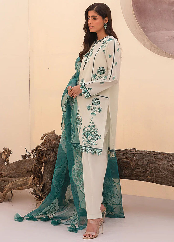 Arzu by Humdum Embroidered Lawn Suits Unstitched 3 Piece HD24AZ AL03 - Summer Collection