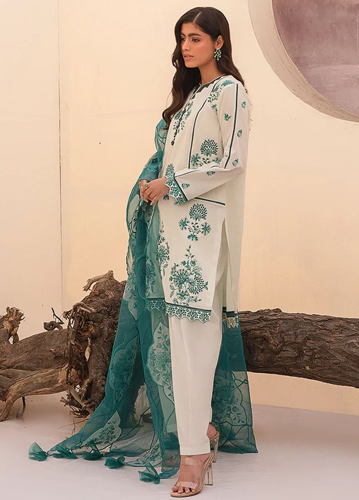 Arzu by Humdum Embroidered Lawn Suits Unstitched 3 Piece HD24AZ AL03 - Summer Collection