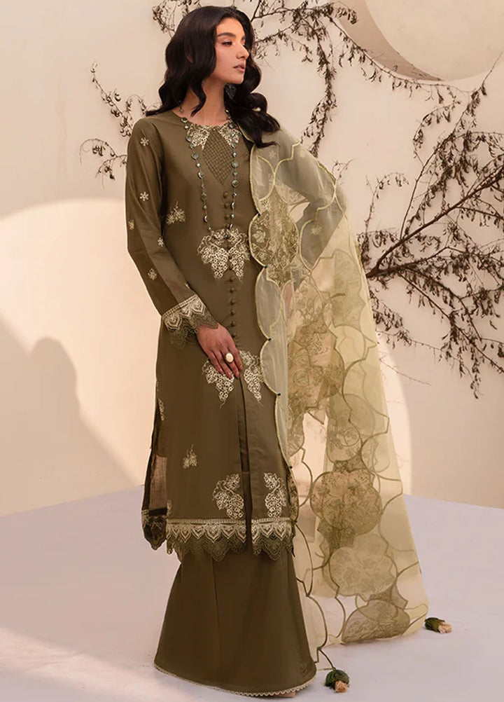 Arzu by Humdum Embroidered Lawn Suits Unstitched 3 Piece HD24AZ AL04 - Summer Collection