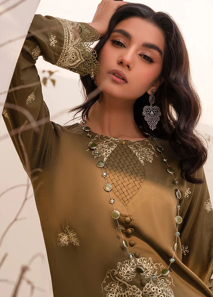 Arzu by Humdum Embroidered Lawn Suits Unstitched 3 Piece HD24AZ AL04 - Summer Collection