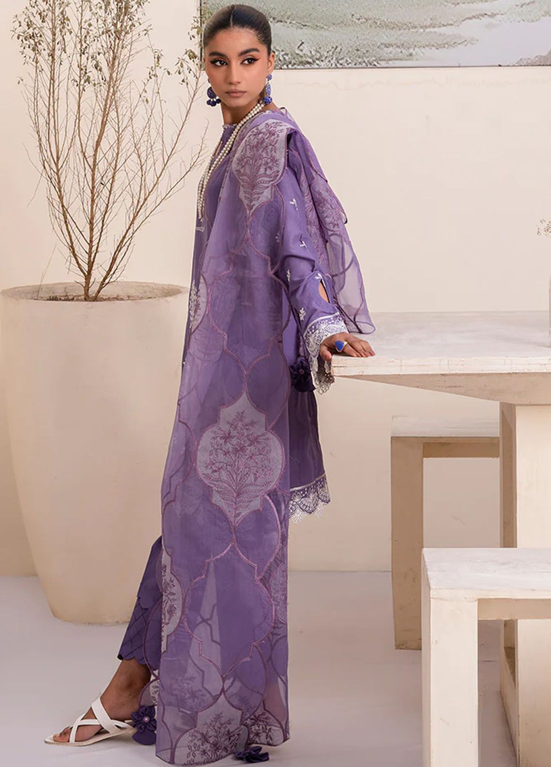 Arzu by Humdum Embroidered Lawn Suits Unstitched 3 Piece HD24AZ AL05 - Summer Collection