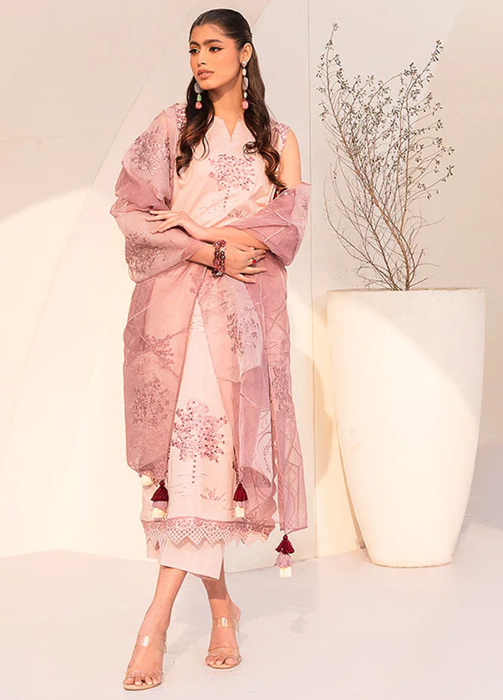 Arzu by Humdum Embroidered Lawn Suits Unstitched 3 Piece HD24AZ AL06 - Summer Collection