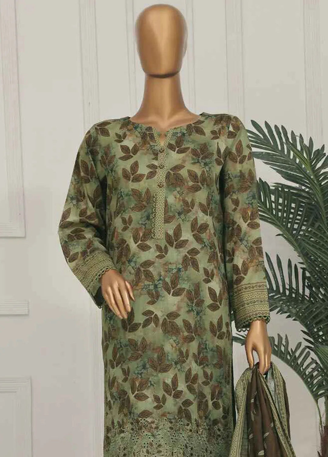 Asasa by HZ Textiles Embroidered Lawn Suits Unstitched 3 Piece HZ25AE AEL-253 - Summer Collection