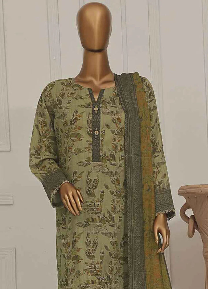 Asasa by HZ Textiles Embroidered Lawn Suits Unstitched 3 Piece HZ25AE AEL-256 - Summer Collection