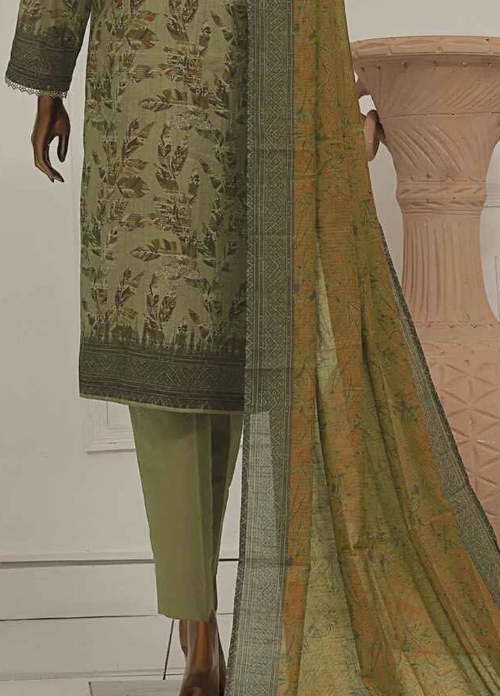 Asasa by HZ Textiles Embroidered Lawn Suits Unstitched 3 Piece HZ25AE AEL-256 - Summer Collection