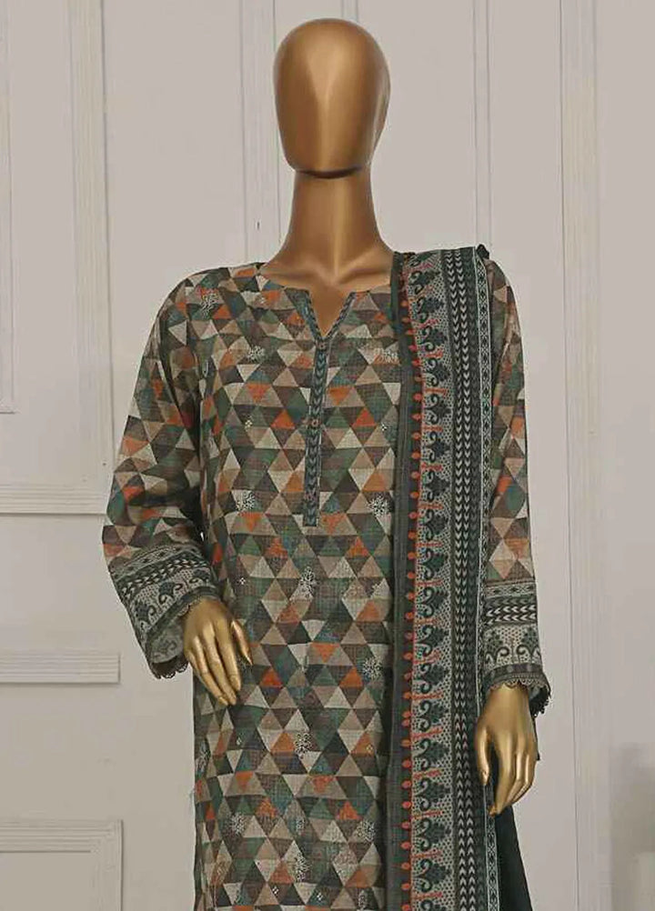 Asasa by HZ Textiles Embroidered Lawn Suits Unstitched 3 Piece HZ25AE AEL-259 - Summer Collection