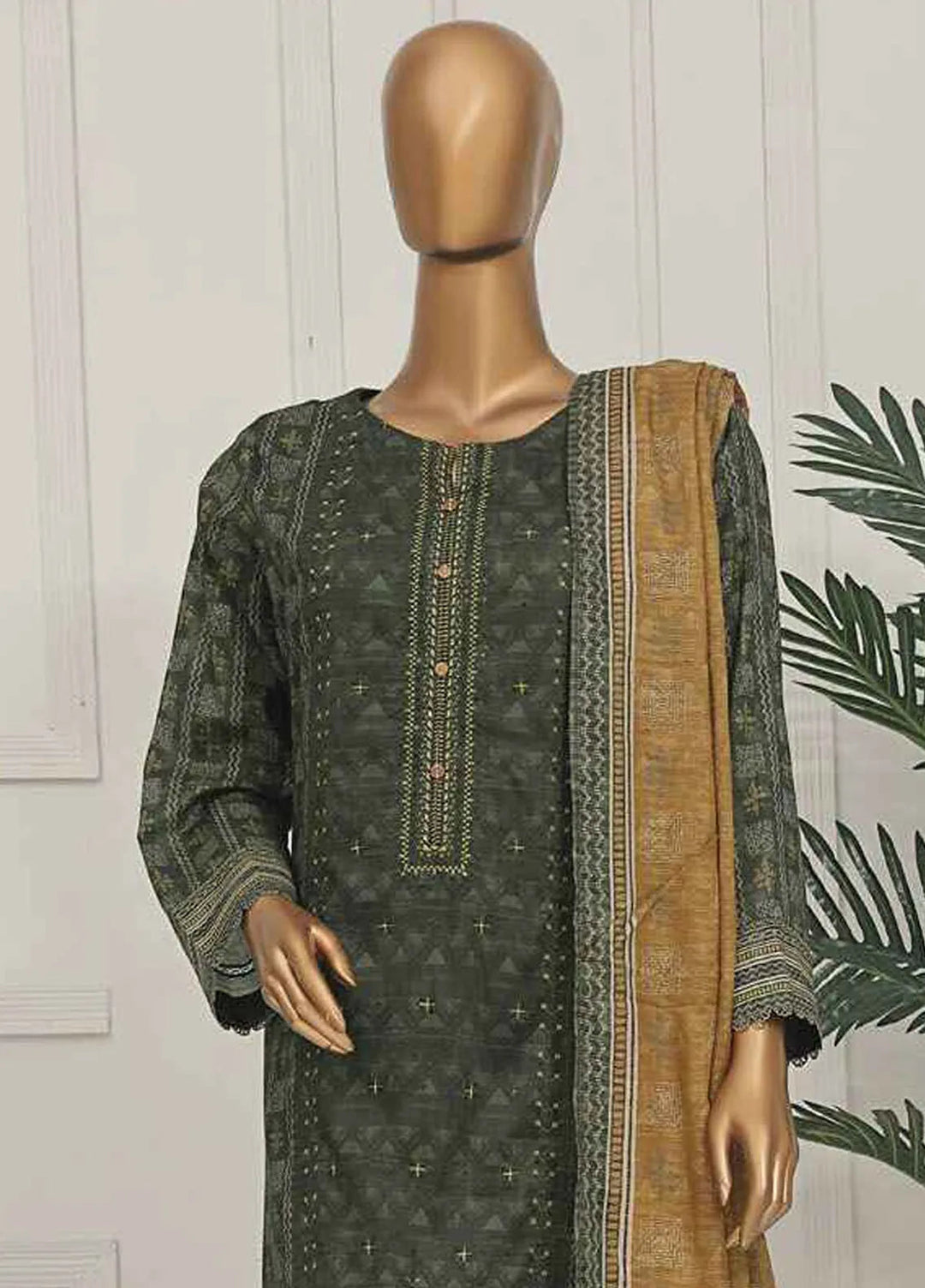 Asasa by HZ Textiles Embroidered Lawn Suits Unstitched 3 Piece HZ25AE AEL-69 - Summer Collection