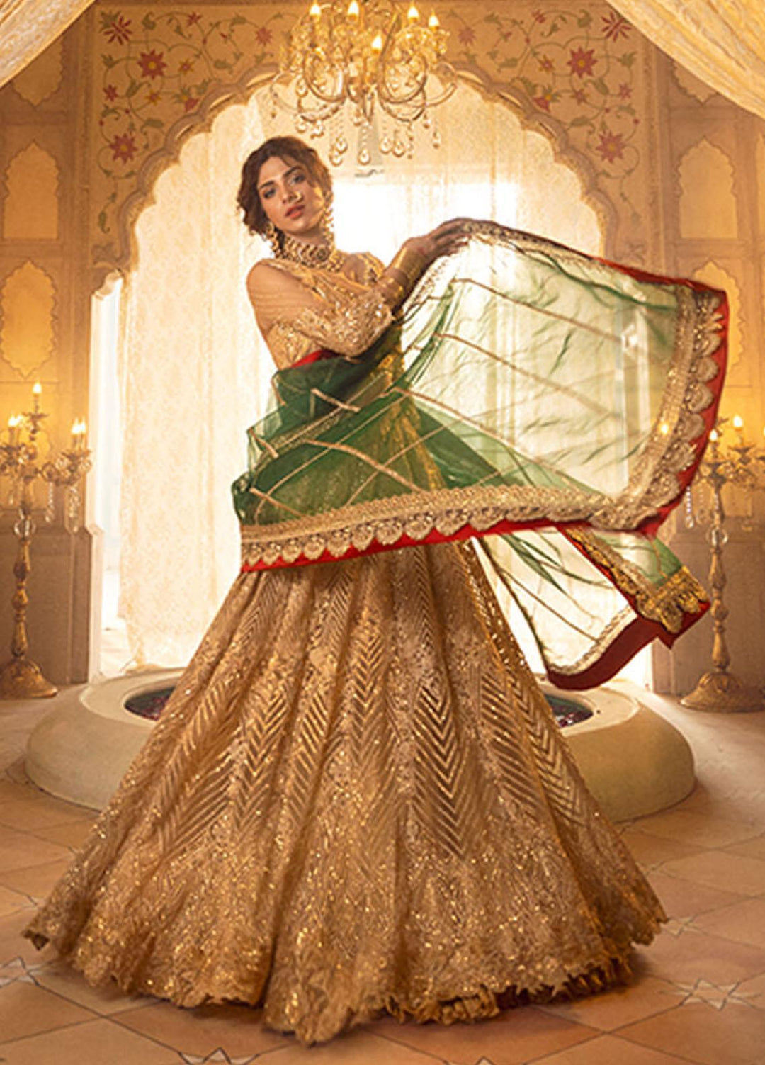 Asifa & Nabeel Embriodered Net Suits Unstitched 3 Piece AN21AI FM-07 RAQS - Luxury Formals Collection
