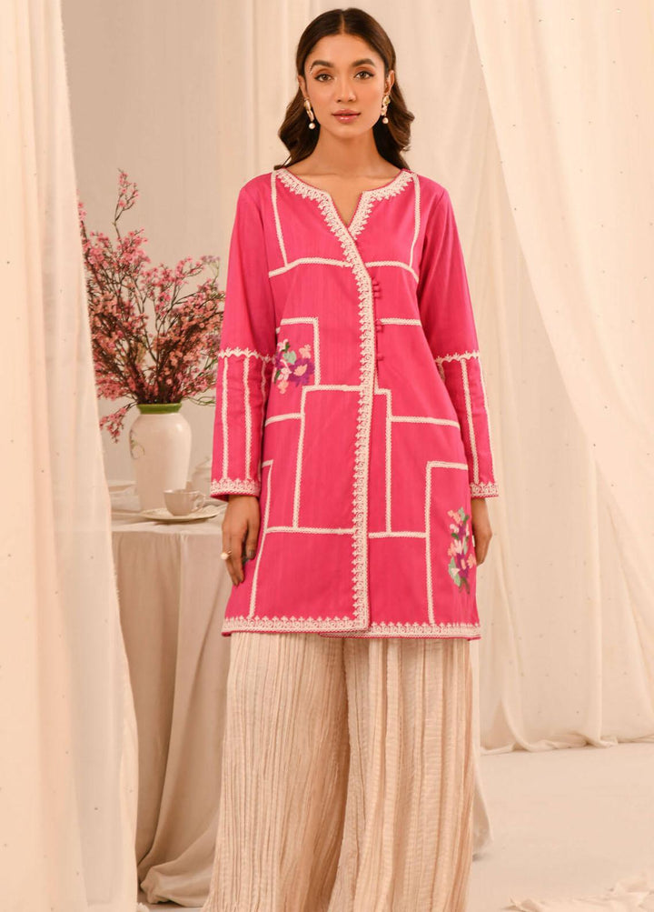 Asifa & Nabeel Pret Embroidered Lawn Kurti AN23B RTW-EMB-15