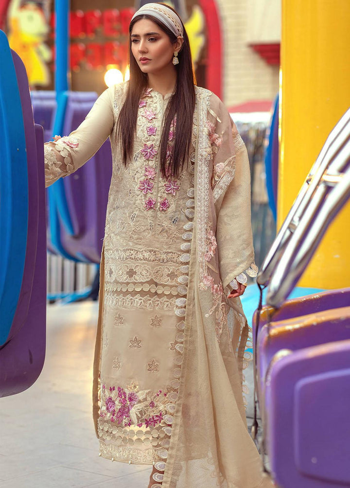 Lilibet By Asifa & Nabeel Embroidered Lawn Suits Unstitched 3 Piece AN22L (SL-01) Ava - Spring / Summer Collection
