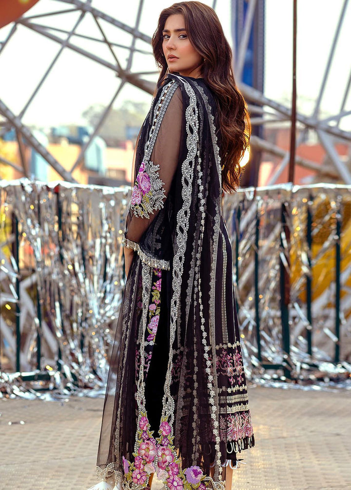 Lilibet By Asifa & Nabeel Embroidered Lawn Suits Unstitched 3 Piece AN22L (SL-02) Mia - Spring / Summer Collection