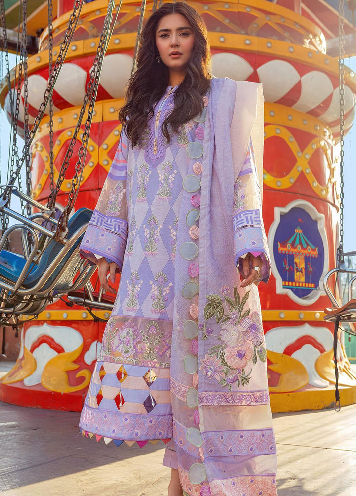 Lilibet By Asifa & Nabeel Embroidered Lawn Suits Unstitched 3 Piece AN22L (SL-06) Eliana - Spring / Summer Collection