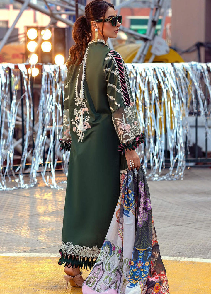 Lilibet By Asifa & Nabeel Embroidered Lawn Suits Unstitched 3 Piece AN22L (SL-08) Avery - Spring / Summer Collection