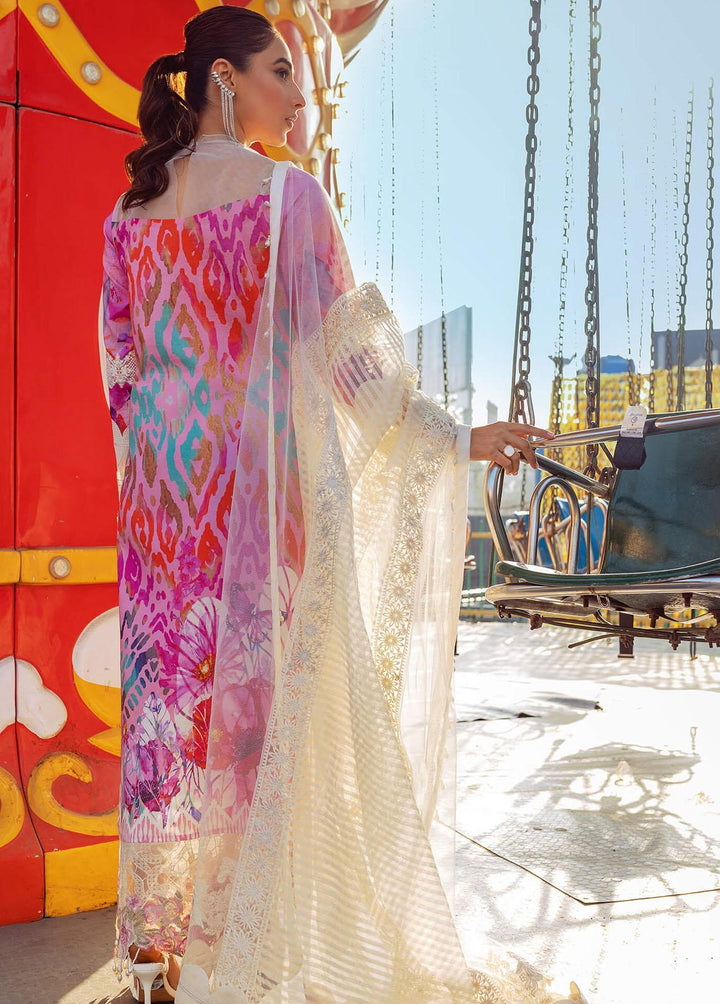 Lilibet By Asifa & Nabeel Embroidered Lawn Suits Unstitched 3 Piece AN22L (SL-10) Senna - Spring / Summer Collection
