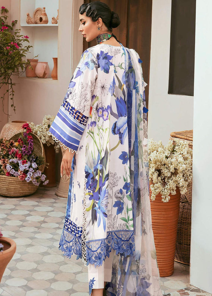Qaus-e-Quzah By Asifa & Nabeel Embroidered Lawn Suits Unstitched 3 Piece AN22QQ SS 02 Nusrat - Spring/Summer Collection