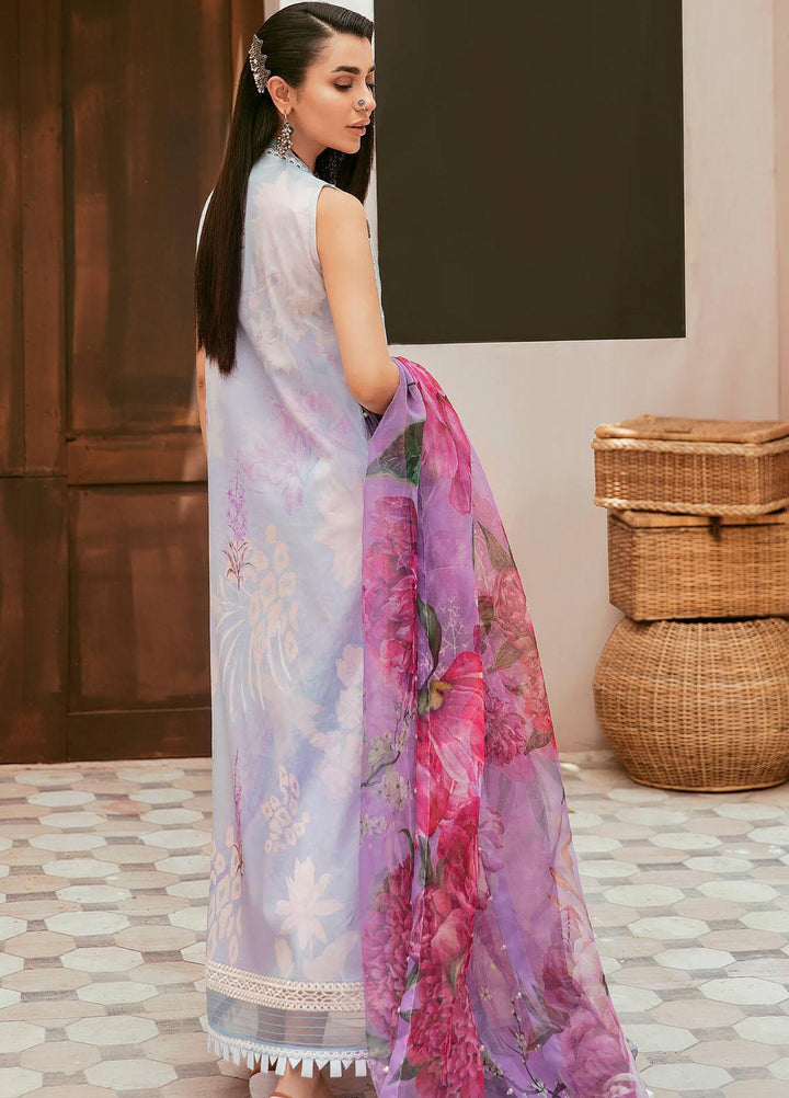 Qaus-e-Quzah By Asifa & Nabeel Embroidered Lawn Suits Unstitched 3 Piece AN22QQ SS 03 Abshar - Spring/Summer Collection