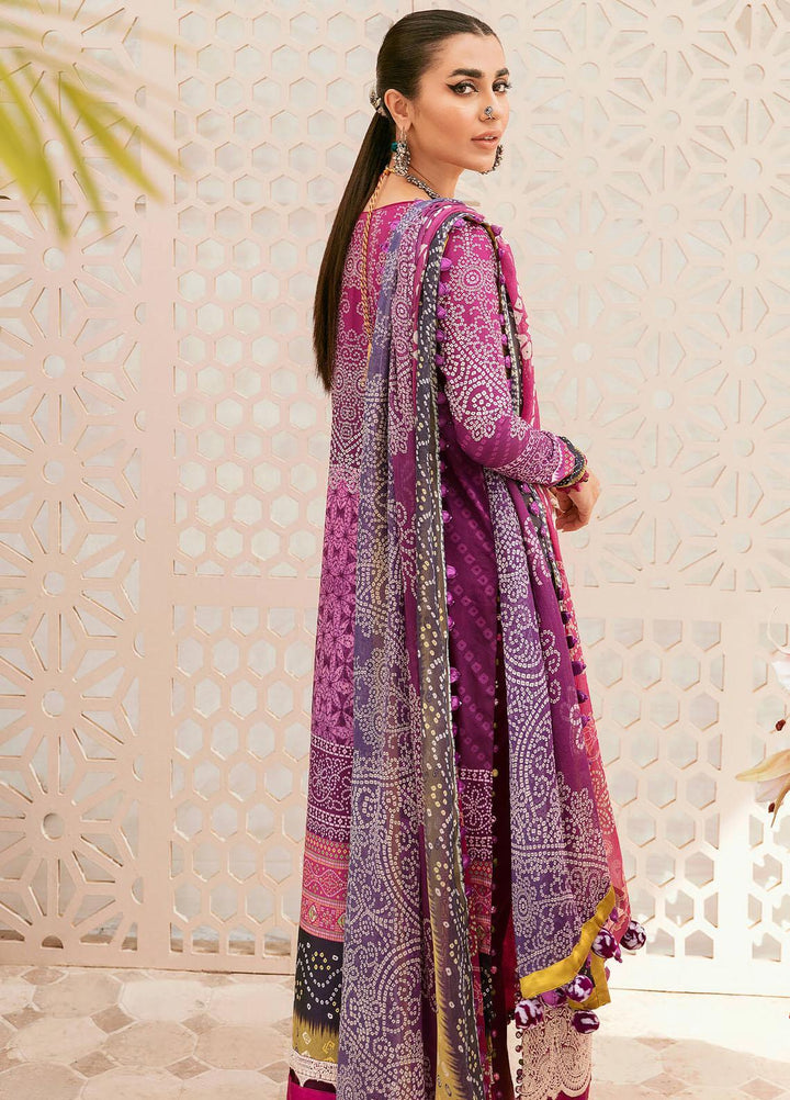 Qaus-e-Quzah By Asifa & Nabeel Embroidered Lawn Suits Unstitched 3 Piece AN22QQ SS 09 Kashish - Spring/Summer Collection