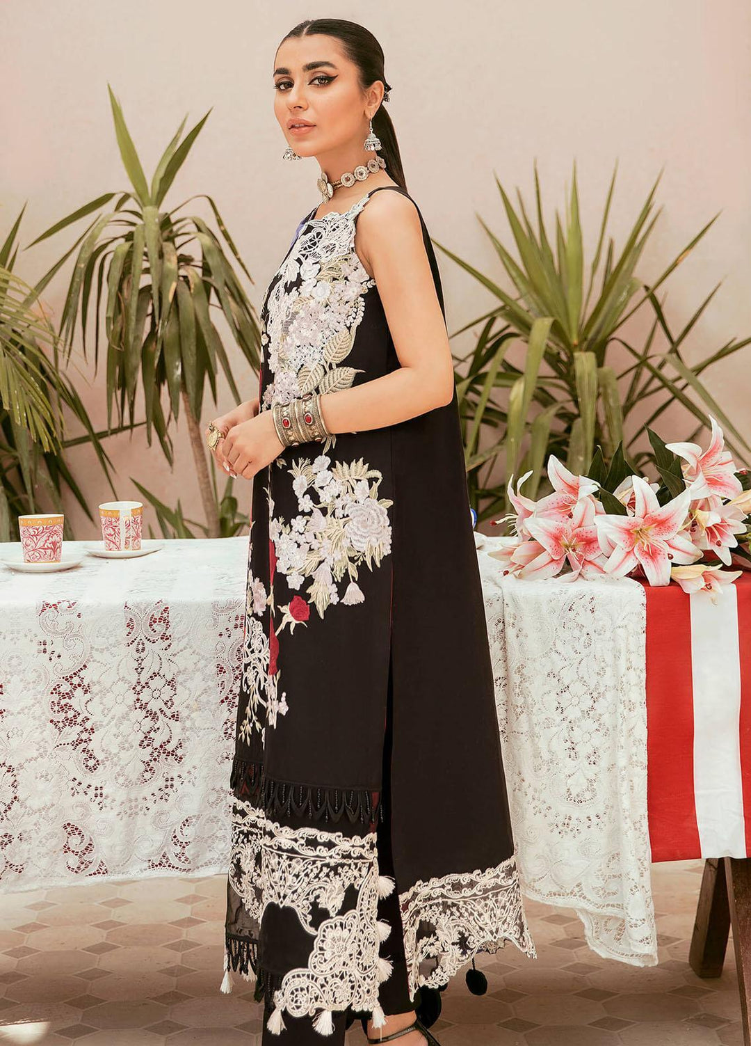 Qaus-e-Quzah By Asifa & Nabeel Embroidered Lawn Suits Unstitched 3 Piece AN22QQ SS 10 Ashnaa - Spring/Summer Collection