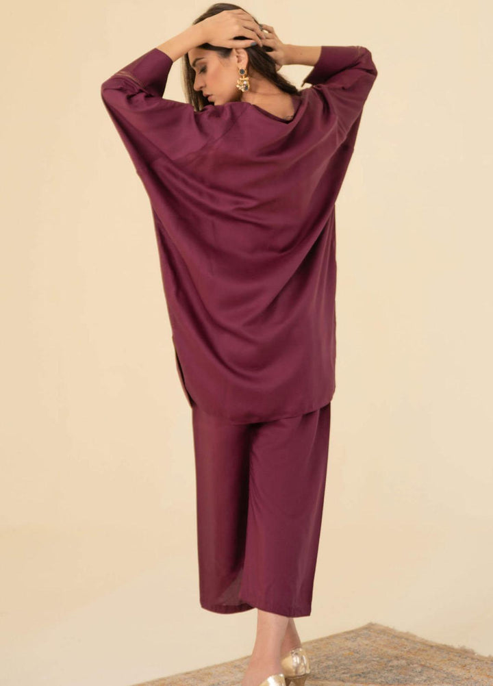 Asifa & Nabeel Casual Pret  Viscose 2 Piece Dress AN22RS IM 22 SP- 07