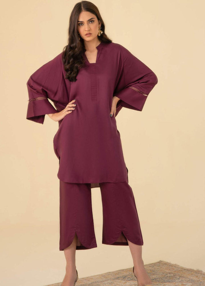 Asifa & Nabeel Casual Pret  Viscose 2 Piece Dress AN22RS IM 22 SP- 07