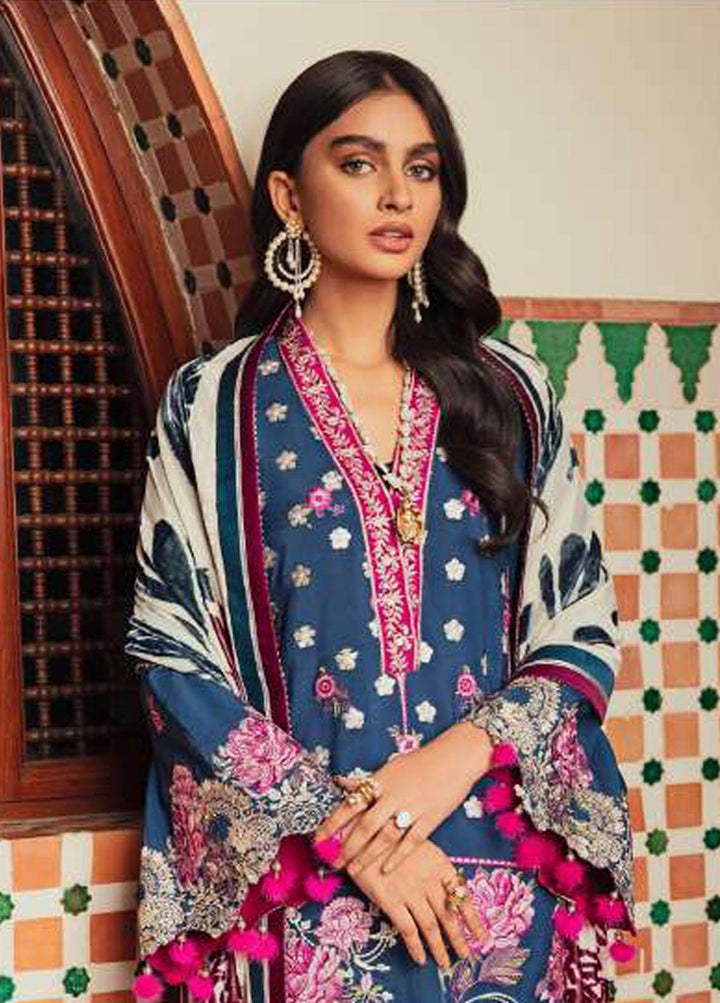 Asifa & Nabeel Embroidered Viscose Suits Unstitched 3 Piece AN21W WC-02 - Winter Collection