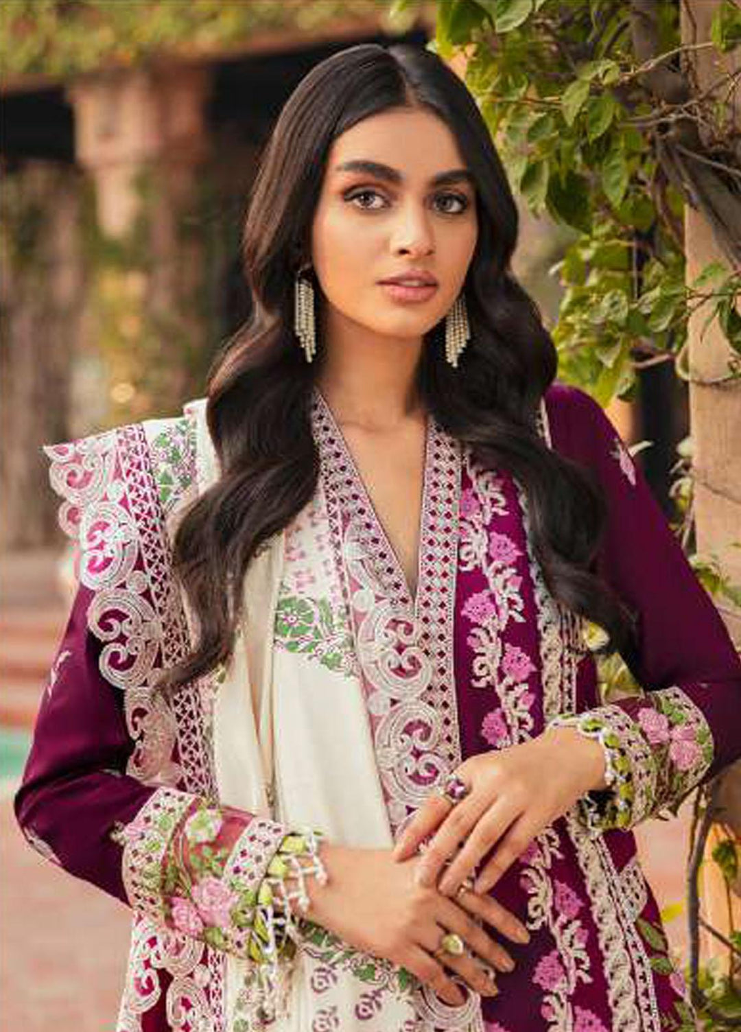 Asifa & Nabeel Embroidered Viscose Suits Unstitched 3 Piece AN21W WC-04 - Winter Collection