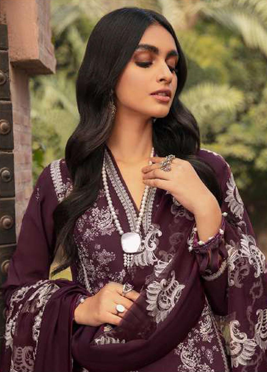 Asifa & Nabeel Embroidered Viscose Suits Unstitched 3 Piece AN21W WC-06 - Winter Collection
