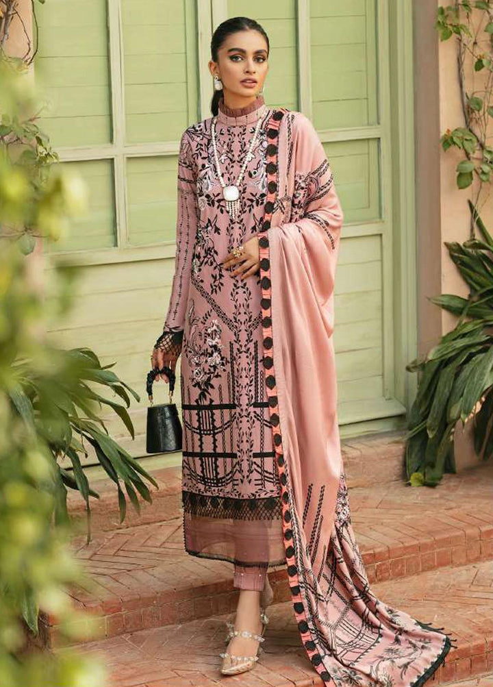 Asifa & Nabeel Embroidered Viscose Suits Unstitched 3 Piece AN21W WC-07 - Winter Collection
