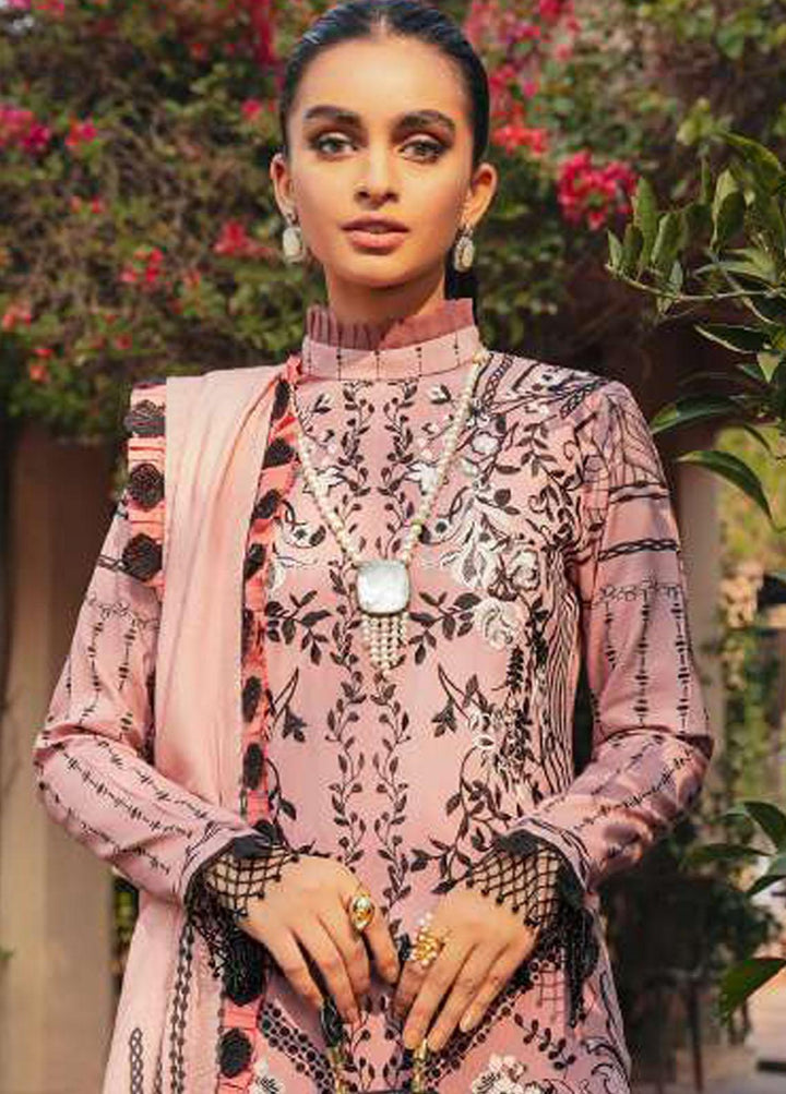 Asifa & Nabeel Embroidered Viscose Suits Unstitched 3 Piece AN21W WC-07 - Winter Collection