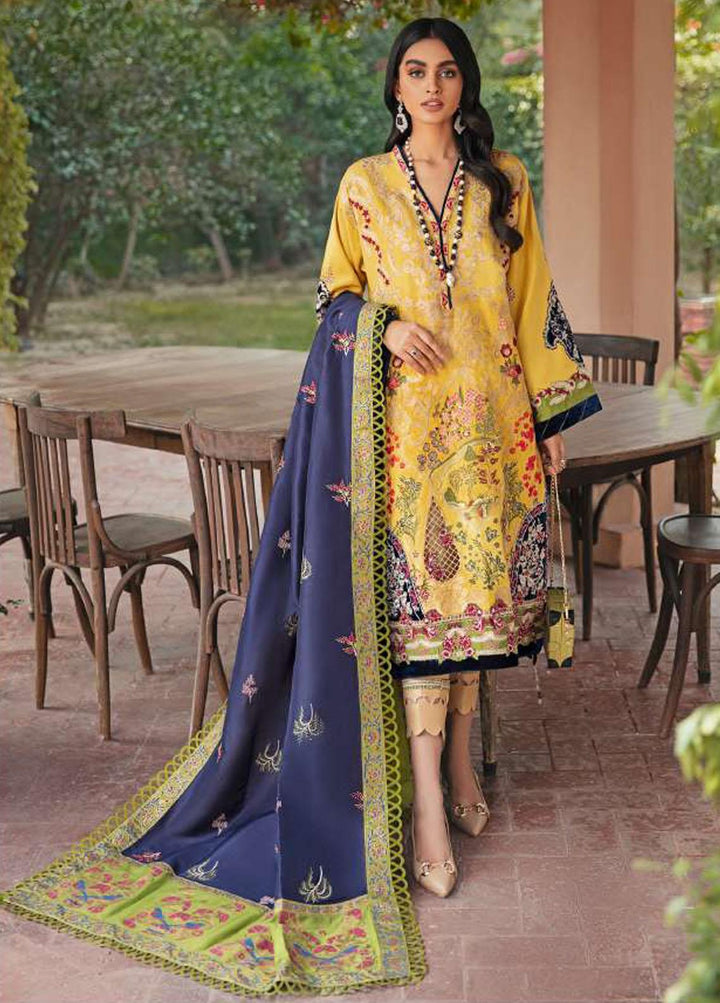 Asifa & Nabeel Embroidered Viscose Suits Unstitched 3 Piece AN21W WC-08 - Winter Collection
