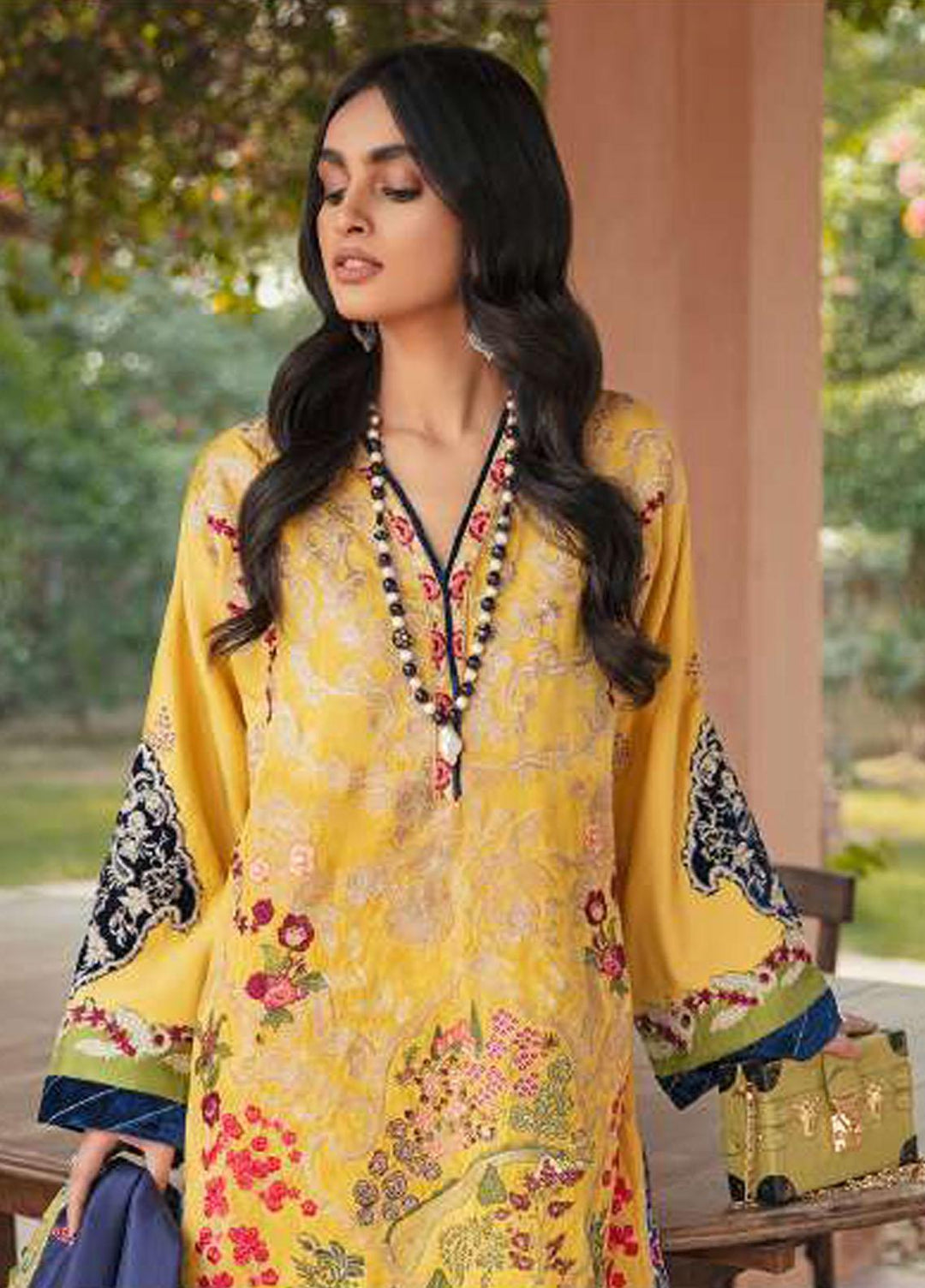 Asifa & Nabeel Embroidered Viscose Suits Unstitched 3 Piece AN21W WC-08 - Winter Collection