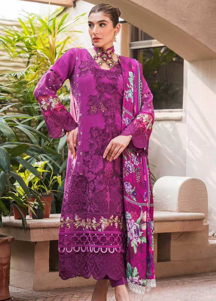 Asifa and Nabeel Embroidered Khaddar Suits Unstitched 3 Piece AN24W2 Bloom WL-09 - Winter Collection