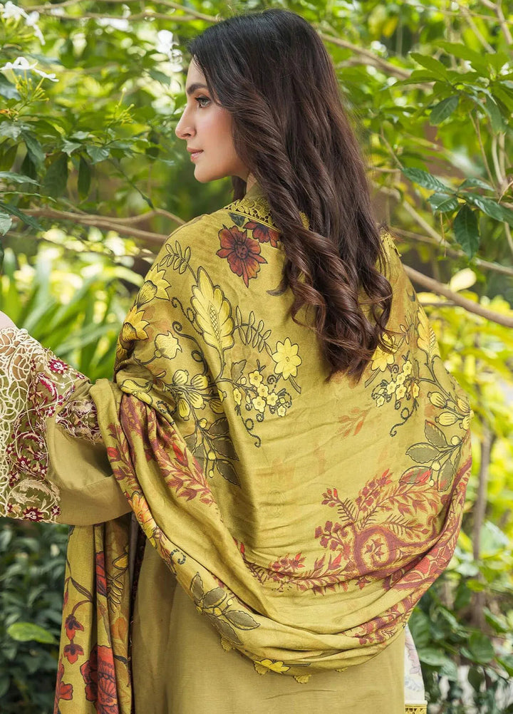 Asifa and Nabeel Embroidered Khaddar Suits Unstitched 3 Piece AN24W2 Noa WL-04 - Winter Collection