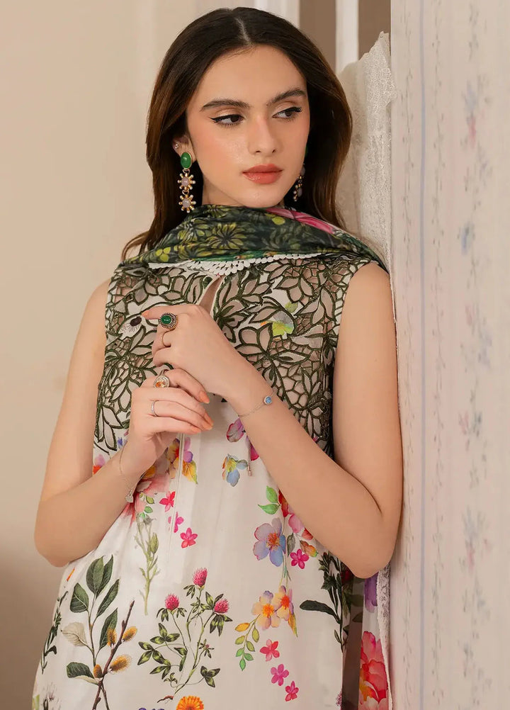 Asifa and Nabeel Embroidered Lawn Suits Unstitched 3 Piece AN25MV MSLV25-16 Mahgul - Summer Collection