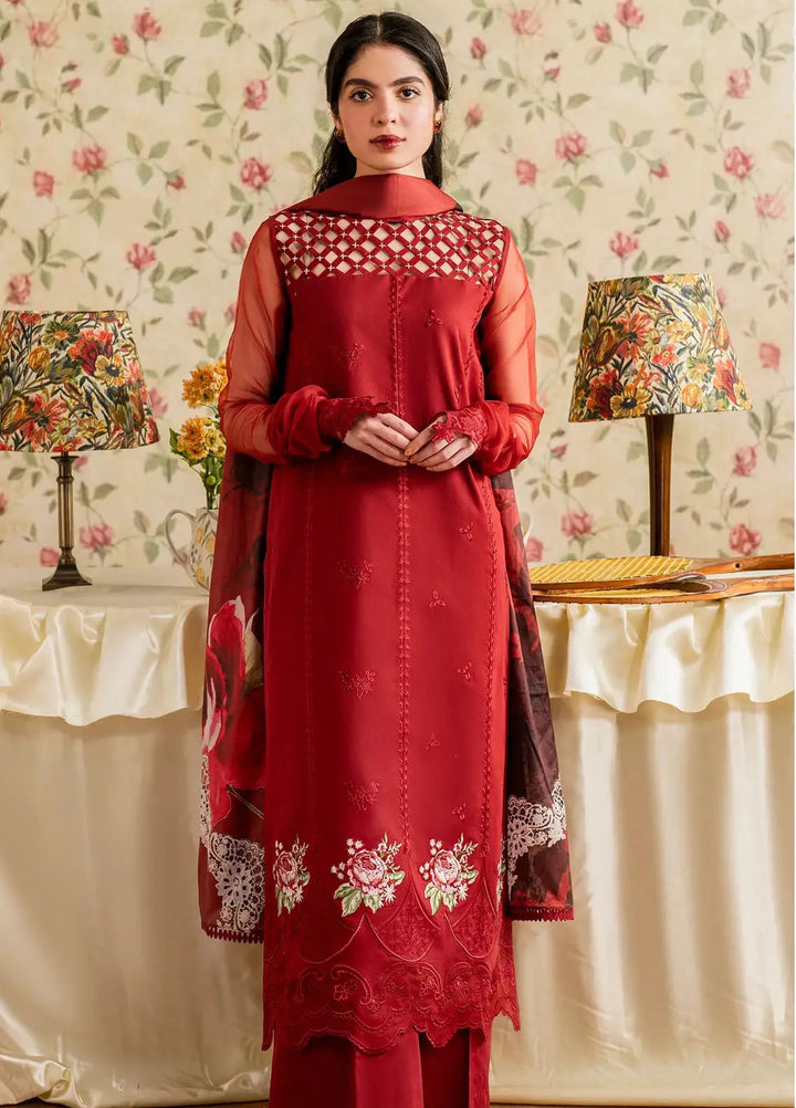 Asifa and Nabeel Embroidered Lawn Suits Unstitched 3 Piece AN25MV MSLV25-20 Gulaal - Summer Collection