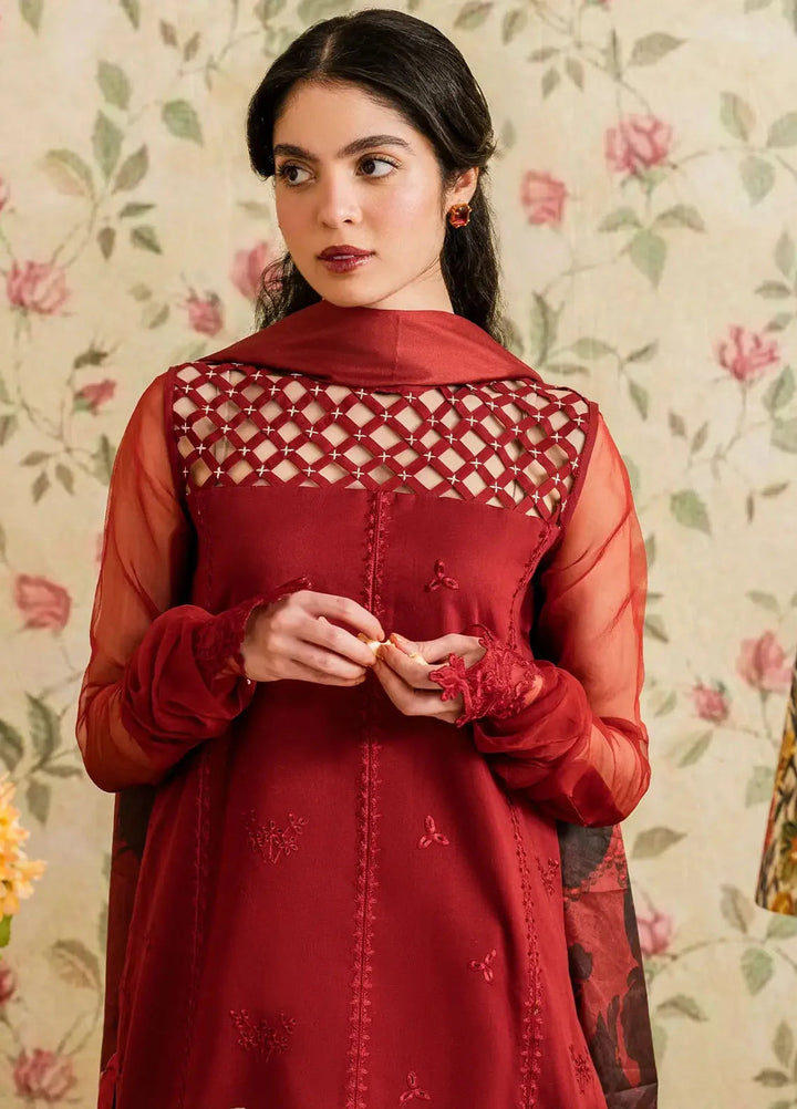 Asifa and Nabeel Embroidered Lawn Suits Unstitched 3 Piece AN25MV MSLV25-20 Gulaal - Summer Collection