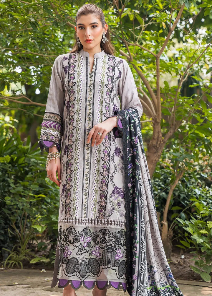 Asifa and Nabeel Embroidered Viscose Suits Unstitched 3 Piece AN24W2 Ashy WL-06 - Winter Collection