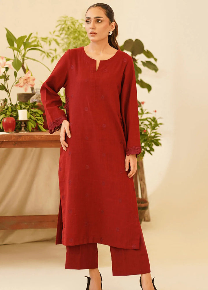 Asifa & Nabeel Pret Embroidered 2 Piece Suit KHDR004