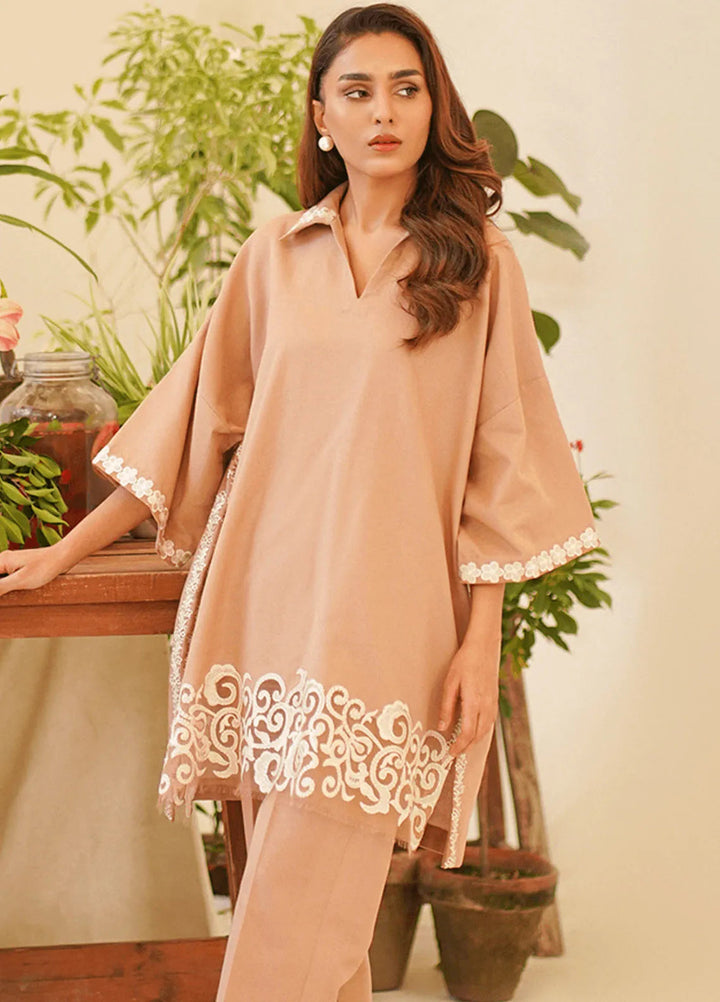 Asifa & Nabeel Pret Embroidered 2 Piece Suit KHDR006