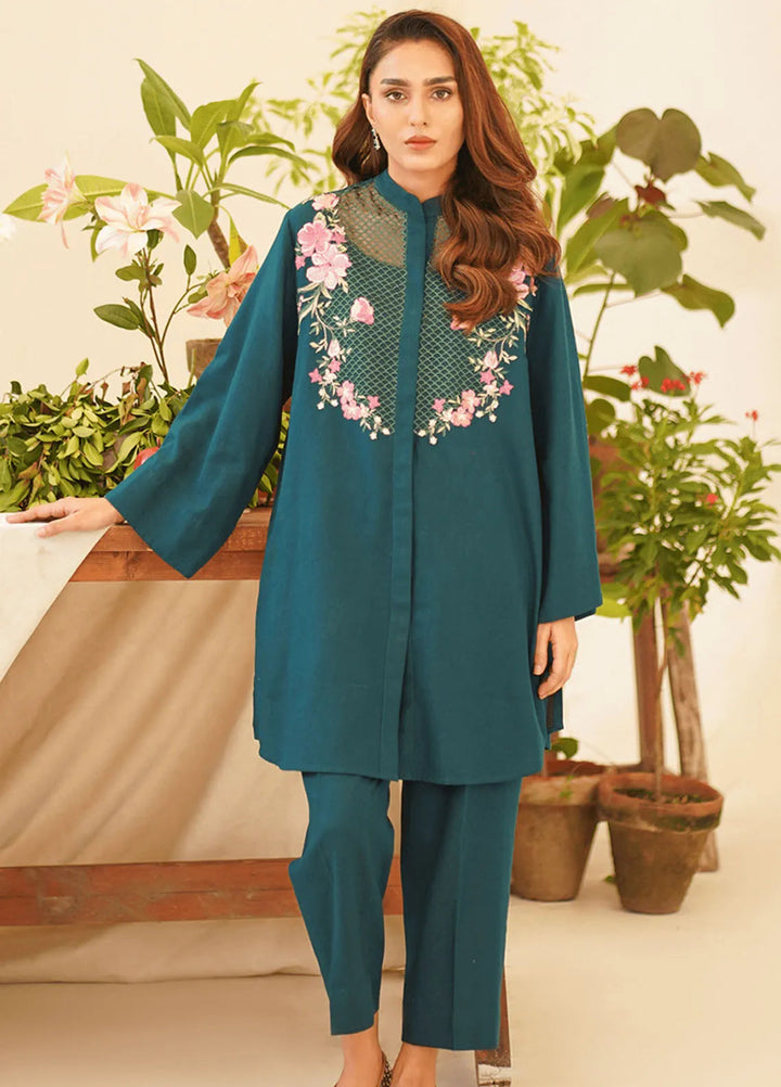 Asifa & Nabeel Pret Embroidered 2 Piece Suit KHDR007