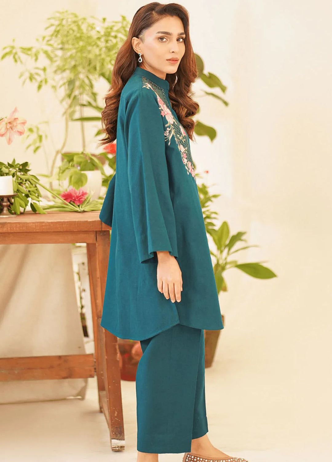 Asifa & Nabeel Pret Embroidered 2 Piece Suit KHDR007