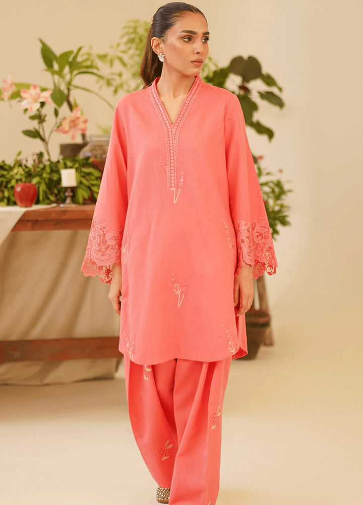 Asifa & Nabeel Pret Embroidered 2 Piece Suit KHDR008