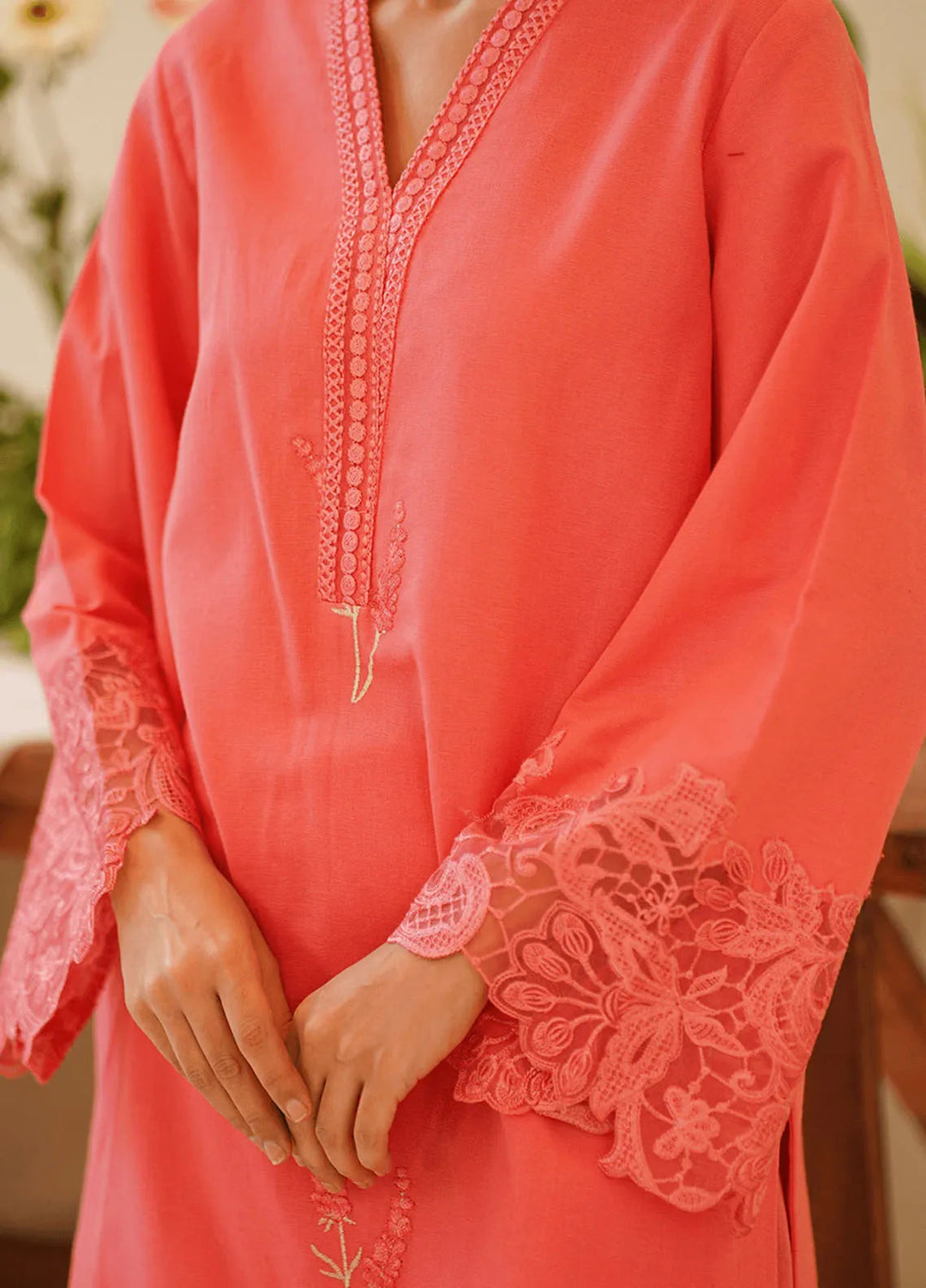 Asifa & Nabeel Pret Embroidered 2 Piece Suit KHDR008