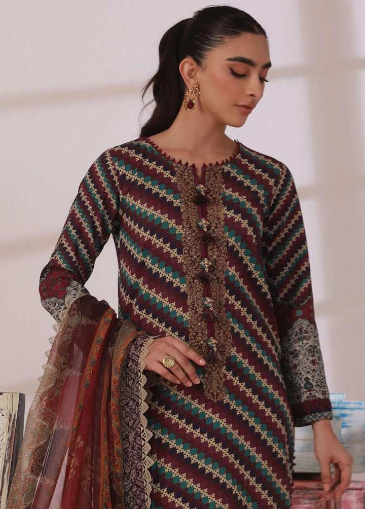 Asim Jofa Embroidered Cambric Suits Unstitched 2 Piece AJ23BP AJBP-22 - Summer Collection