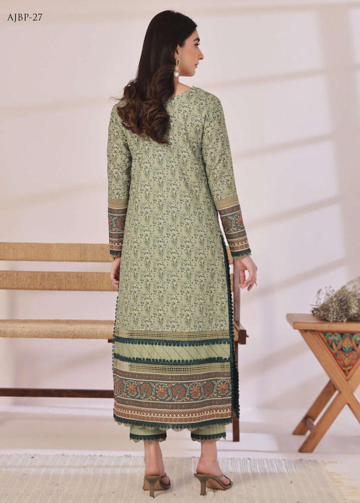 Asim Jofa Printed Cambric  Unstitched Kurti AJ23BP AJBP-27 - Summer Collection