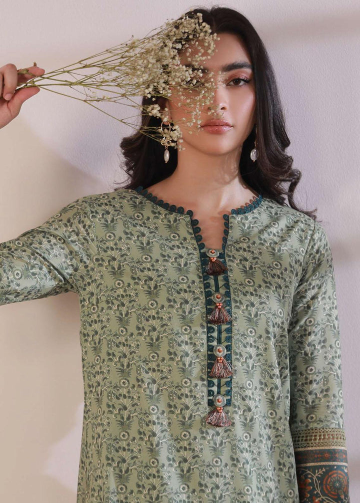 Asim Jofa Printed Cambric  Unstitched Kurti AJ23BP AJBP-27 - Summer Collection