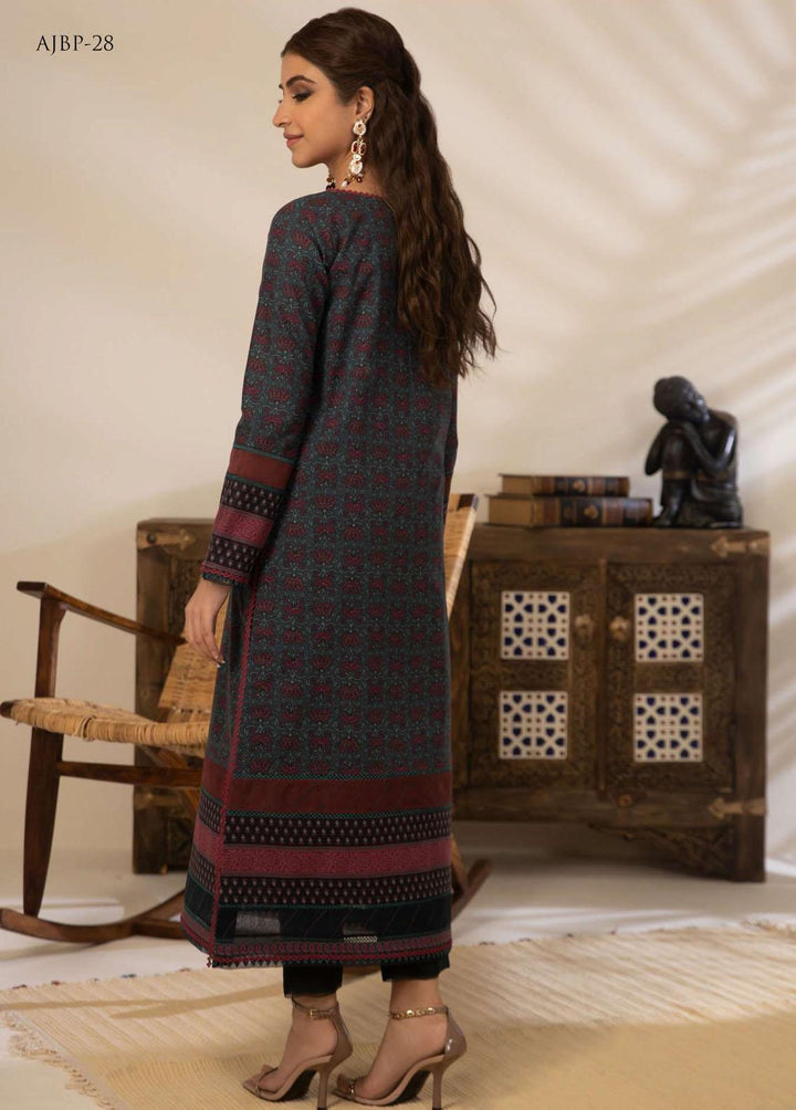 Asim Jofa Printed Cambric  Unstitched Kurti AJ23BP AJBP-28 - Summer Collection