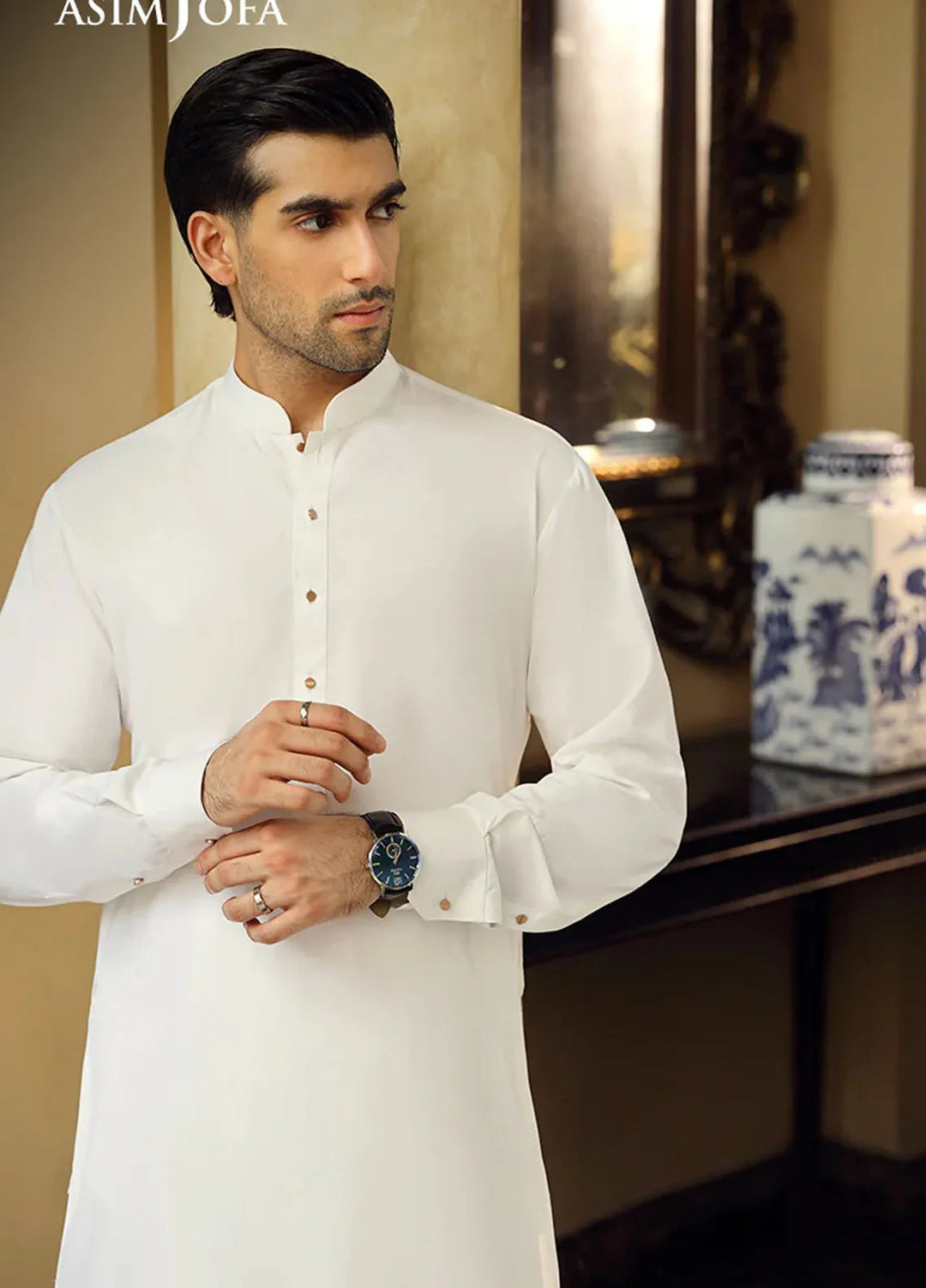 Asim Jofa Blended Men 2 Piece Suit - AJMBP-10