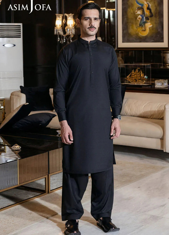 Asim Jofa Blended Mens Shalwar Kameez - AJMWP-03